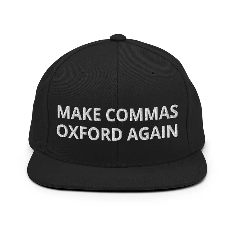 Make Commas Oxford Again